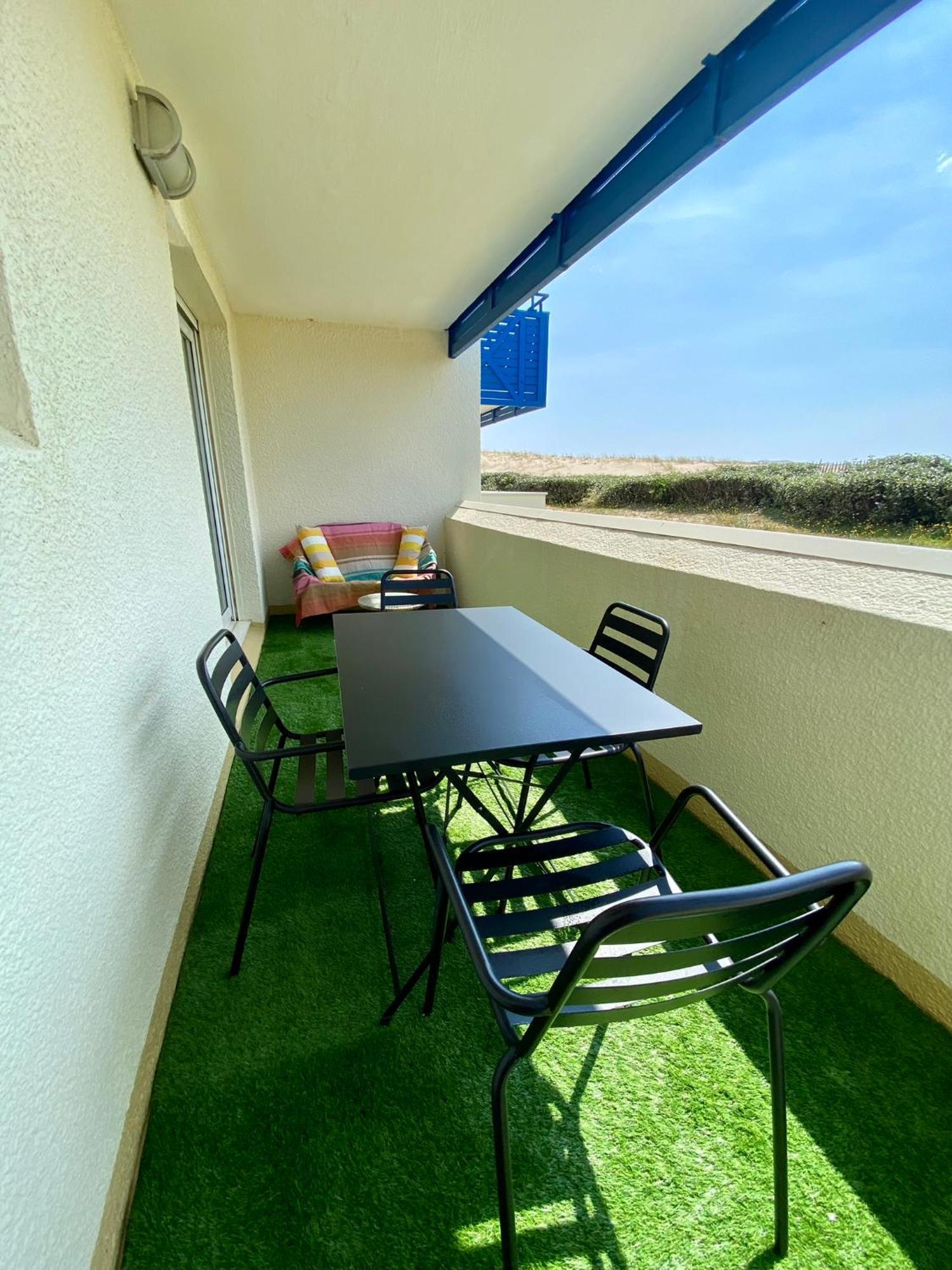 Charmant Appartement En Front De Mer Avec Piscine Lacanau Esterno foto