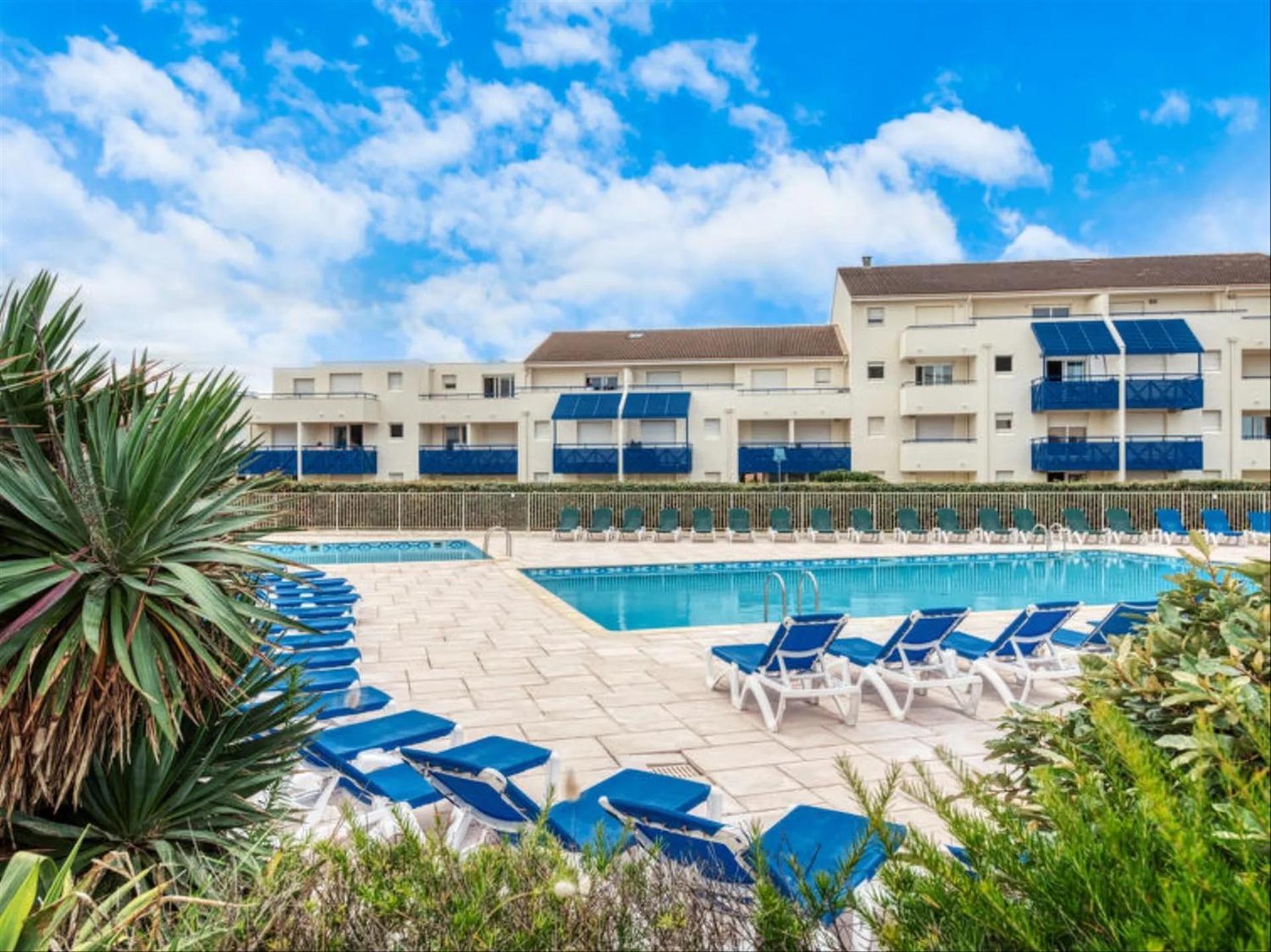 Charmant Appartement En Front De Mer Avec Piscine Lacanau Esterno foto